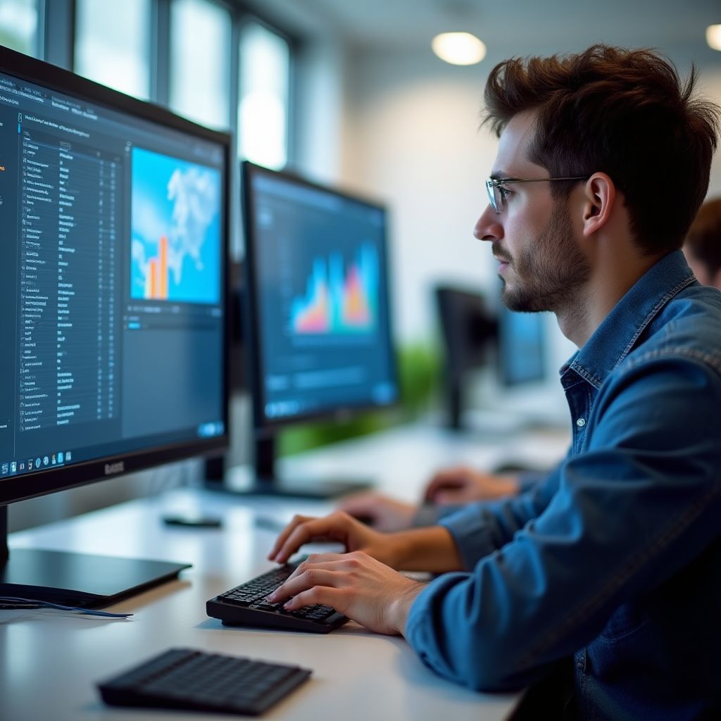 Sessiune practică de lucru cu software contabil profesional în laborator