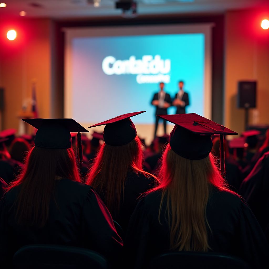 Ceremonie de absolvire cu diplome și certificări pentru cursanții ContaEdu