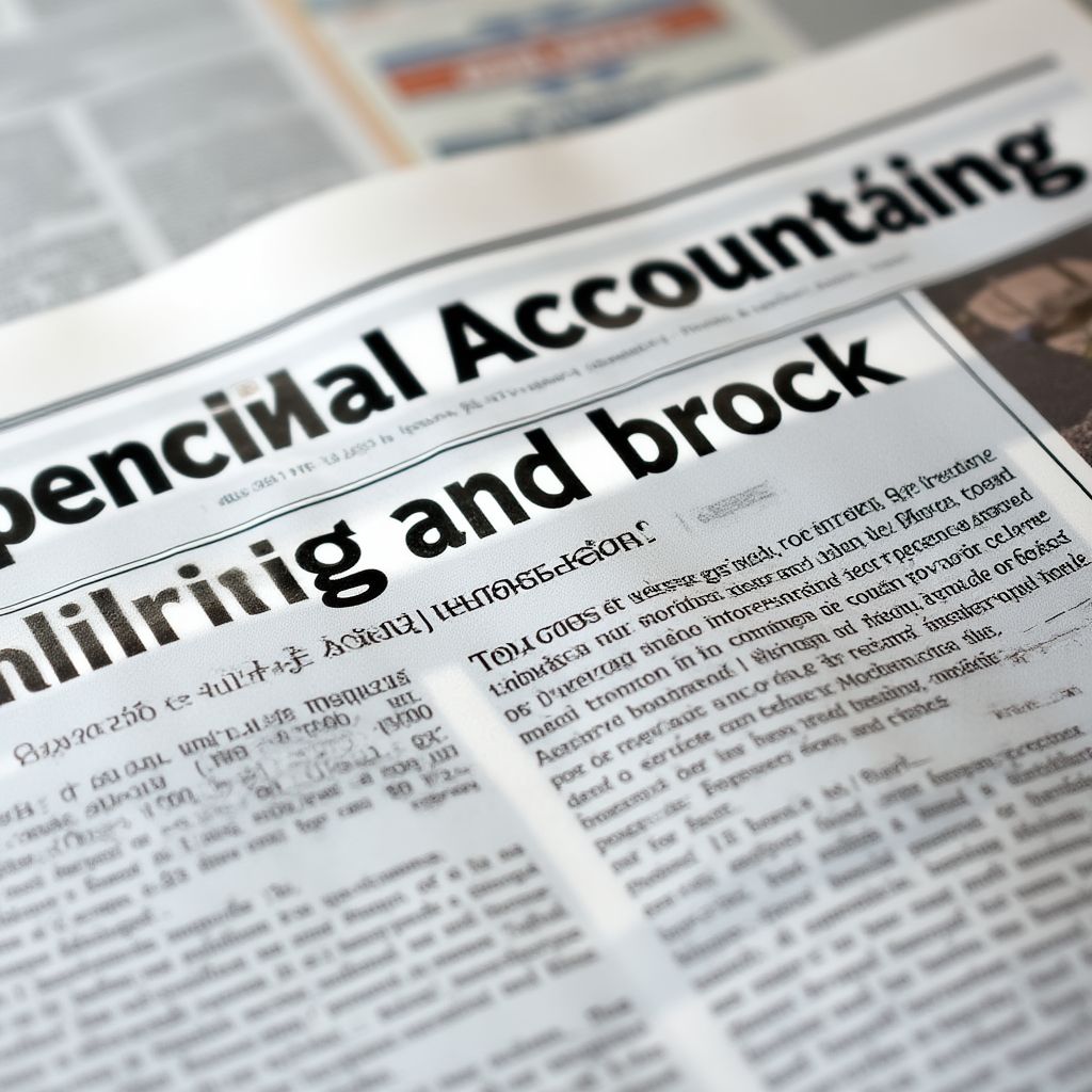 Articol despre educația financiară în ziare